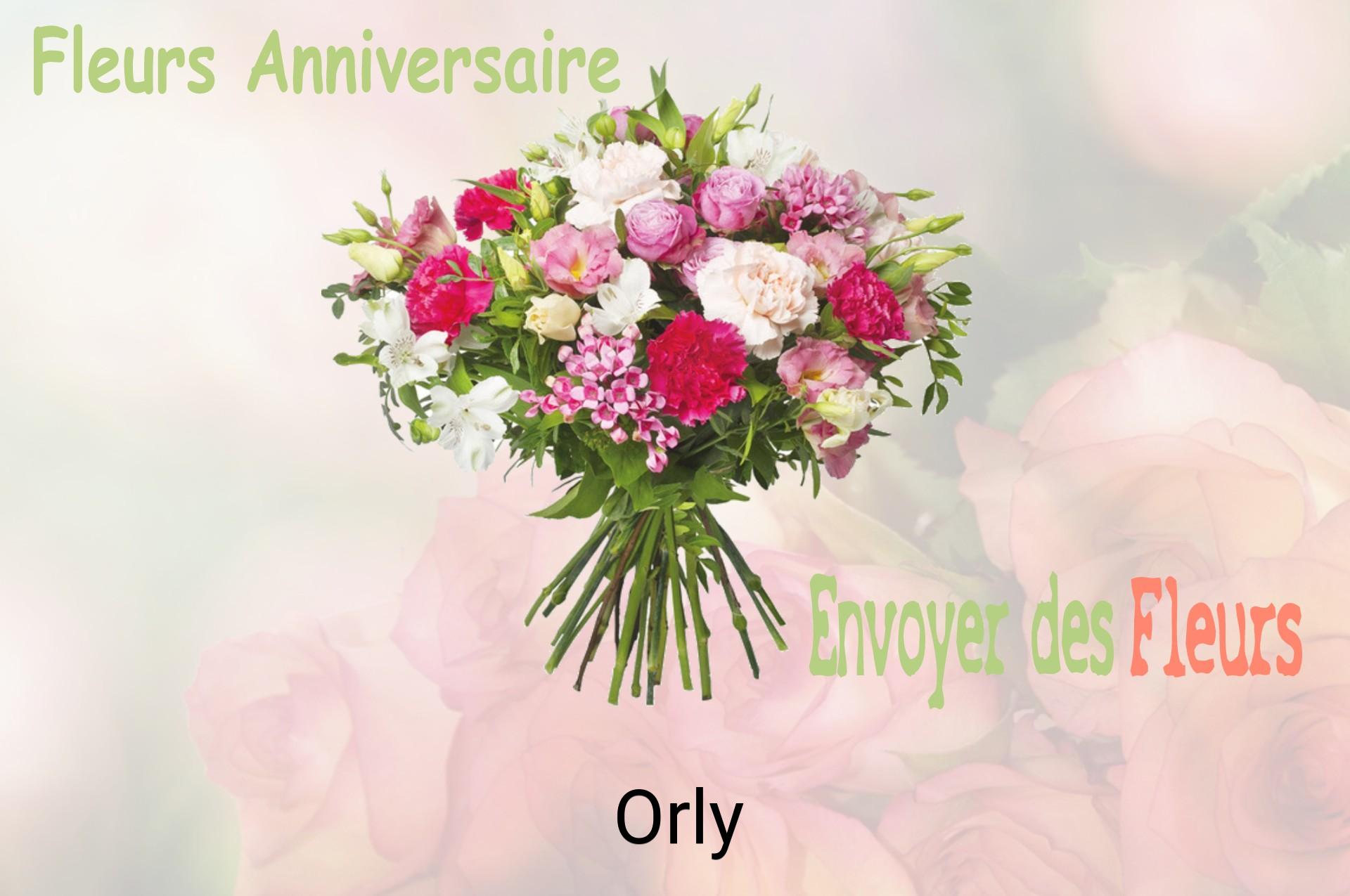 Bouquet de fleurs d’anniversaire livré à Orly